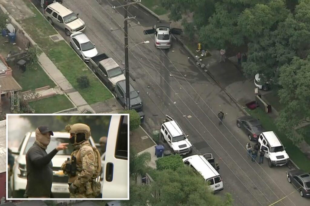 Federal agent injured after gunshots ring out in chase of illegal immigrant wanted for human trafficking, officials say