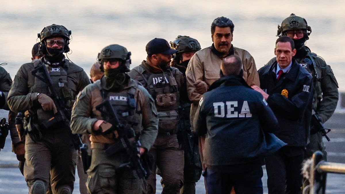 Venezuelan President Nicolas Maduro heading to court facing federal charges in New York.