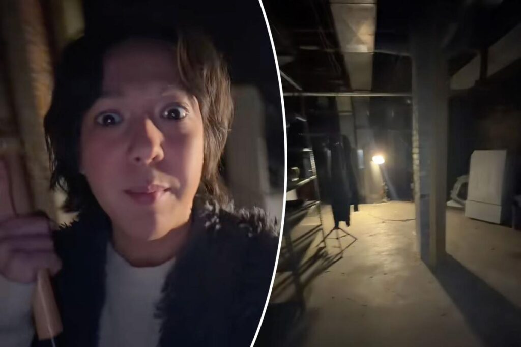 Spooked woman gives tour, bat in hand, of her ‘horror movie’ cellar — and freaks everyone out: ‘Y’all think your basement is scary?’ Spooked woman gives tour, bat in hand, of her ‘horror movie’ cellar — and freaks everyone out: ‘Y’all think your basement is scary?’