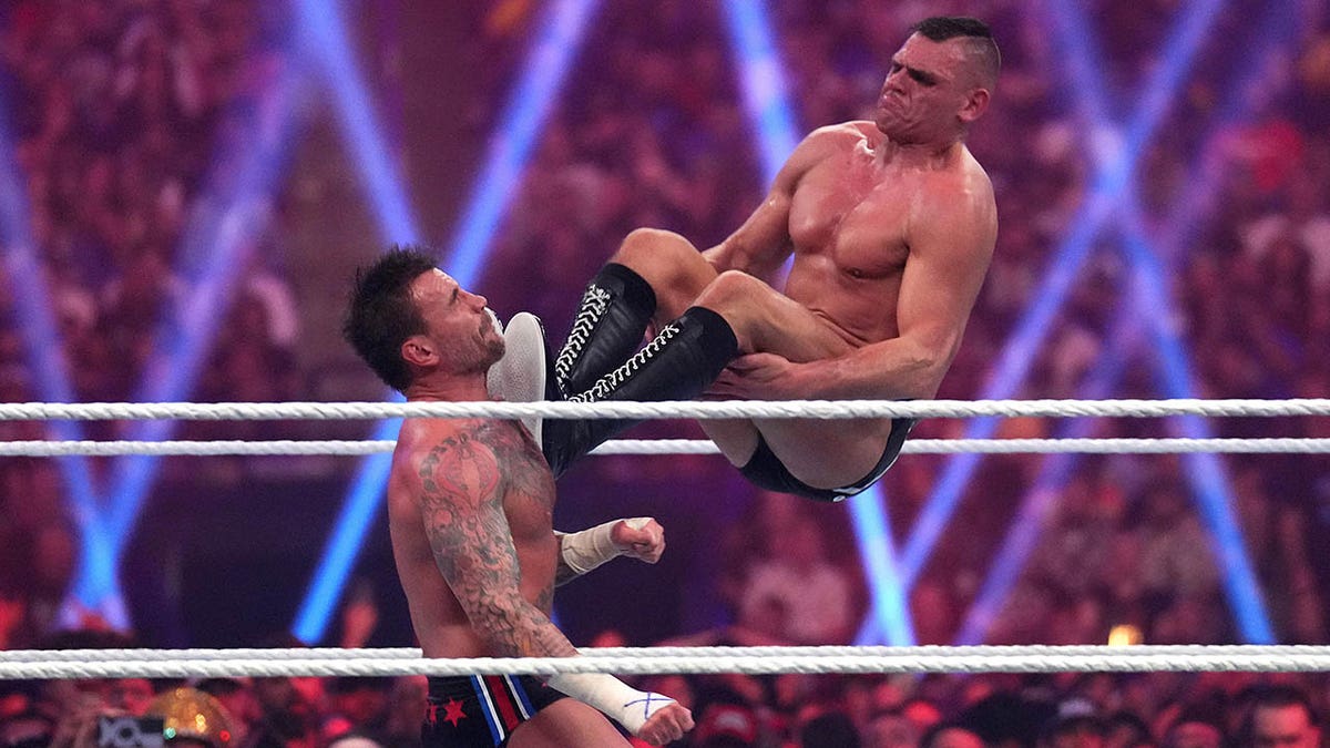 Gunther in the 2024 Royal Rumble