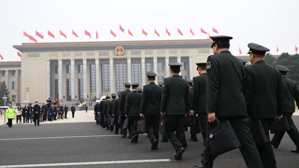 China removes five generals from national lawmaking body China removes five generals from national lawmaking body