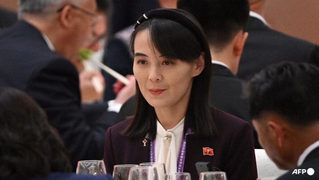 North Korea leader’s sister promoted at party congress