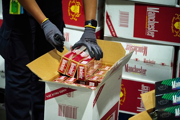 Manchester-brand illicit tobacco