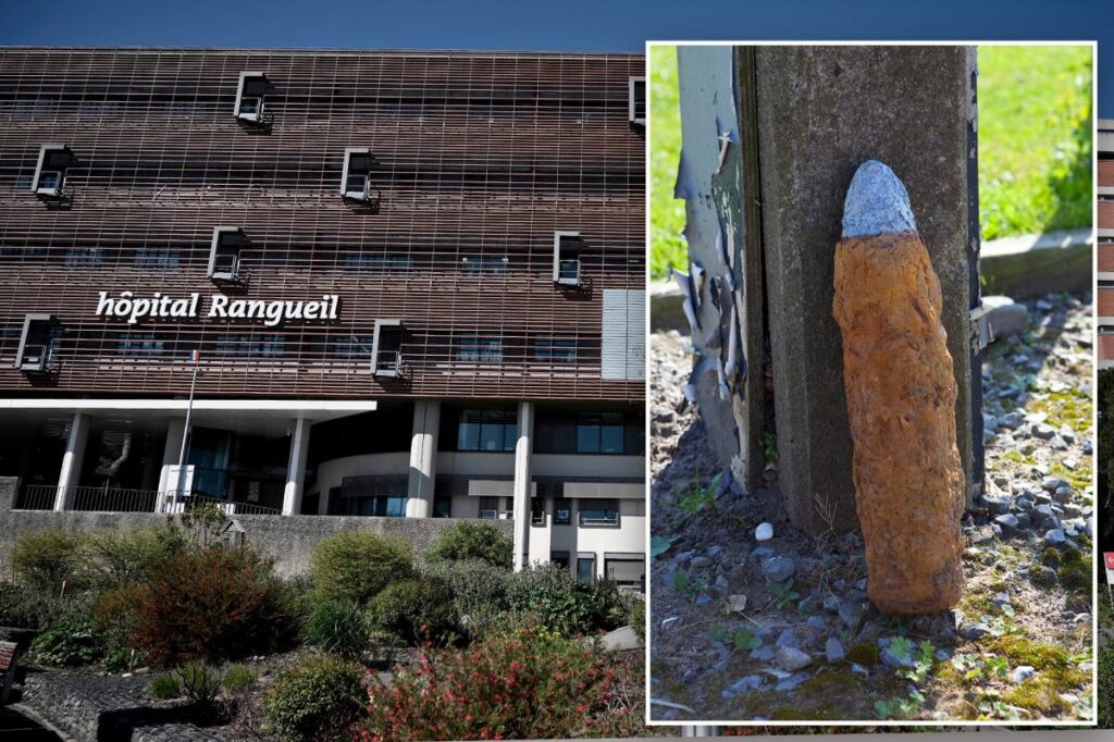 Hospital evacuated after 8-inch WWI artillery shell discovered in patient’s butt