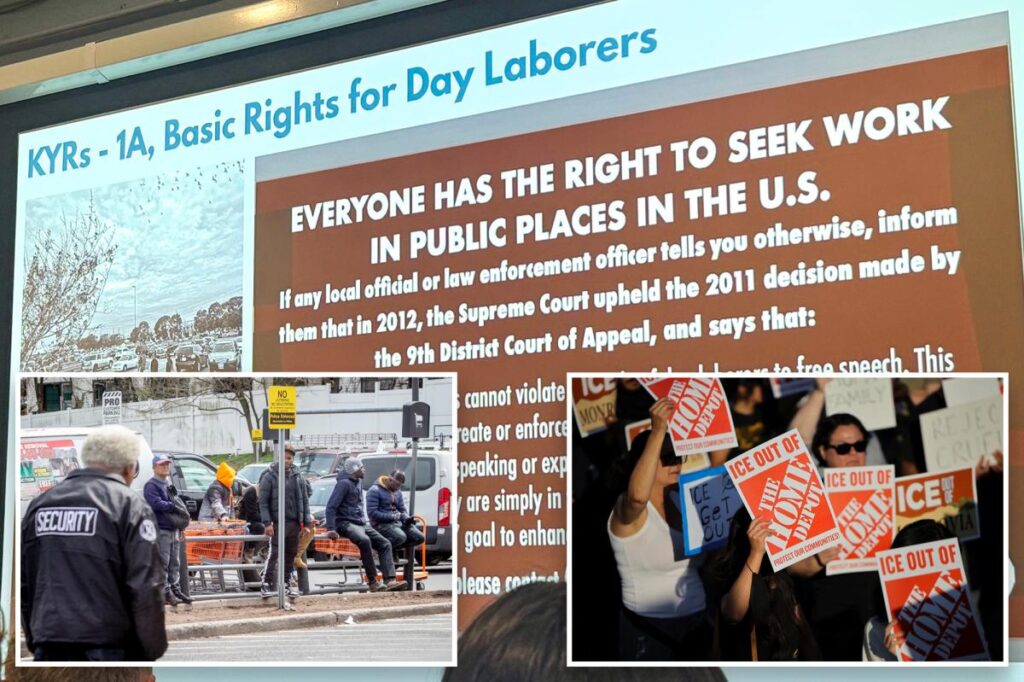 Exclusive | NYC socialists use Calif. playbook to form anti-ICE teams to monitor Home Depot, other workplaces