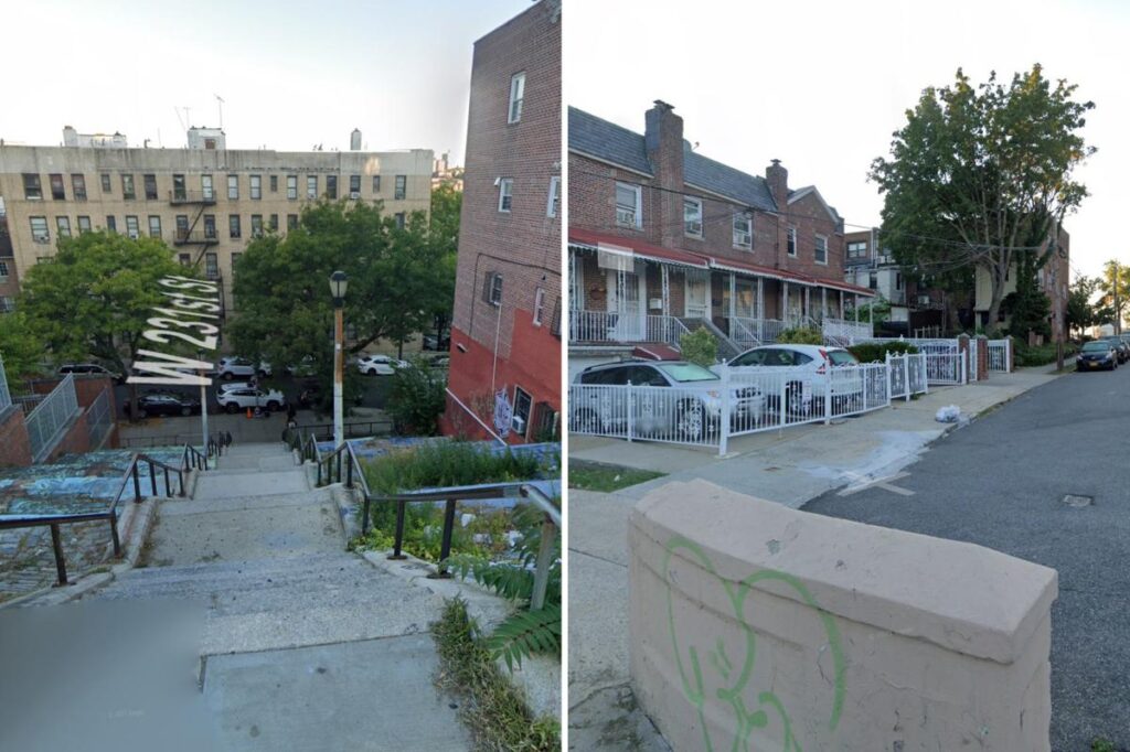 Two teens stabbed outside NYC middle school, suspect on the loose