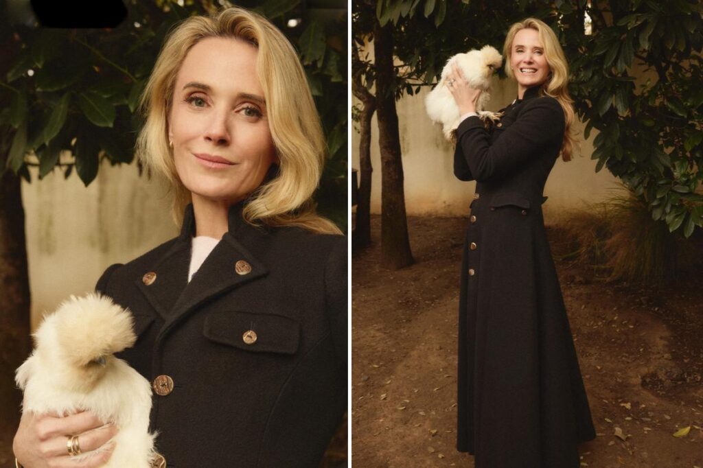Jennifer Siebel Newsom reveals sad story behind her beloved pet chicken’s name in glowing Marie Claire puff piece