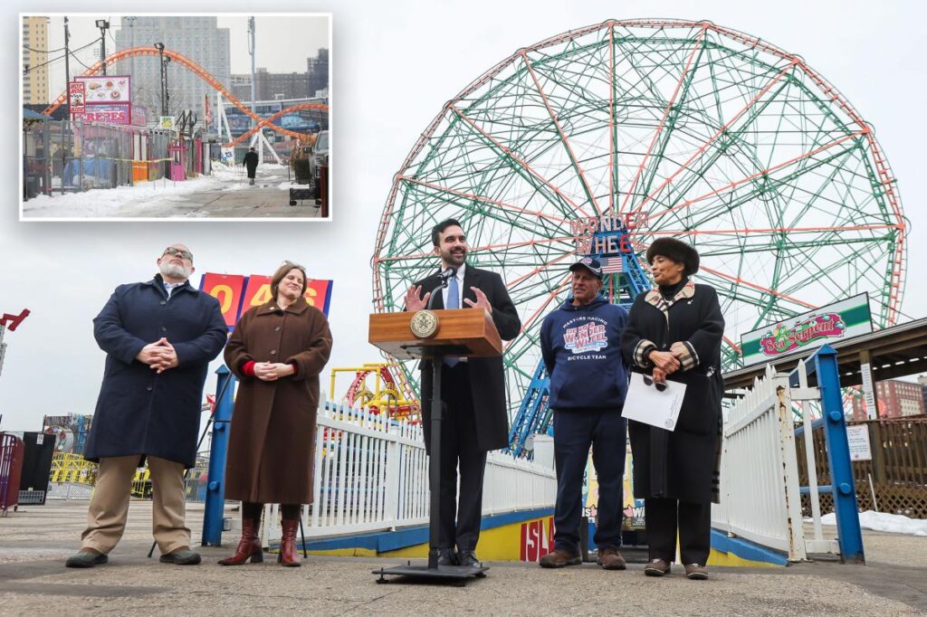 Coney Island lands M from NYC for revitalization initiative: ‘Iconic all year long’