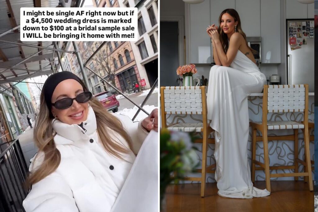 Exclusive | NYC influencer went viral for buying a wedding dress without having a boyfriend Exclusive | NYC influencer went viral for buying a wedding dress without having a boyfriend