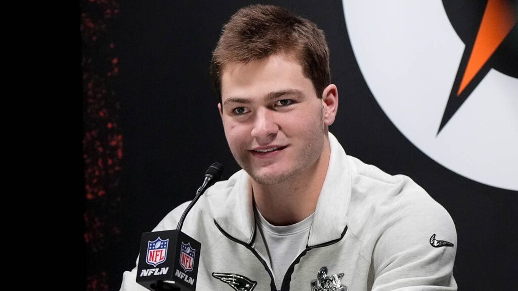 Patriots’ Drake Maye offers refreshing take on marriage ahead of Super Bowl LX