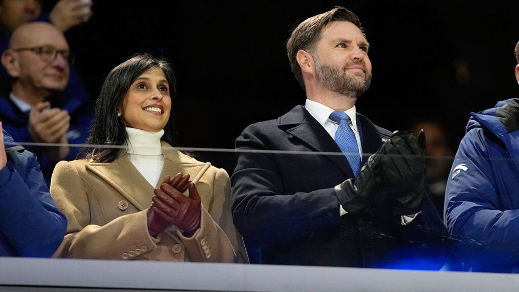 Vice President Vance, second lady attend Winter Olympics opening ceremony