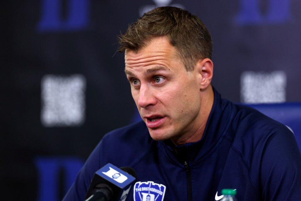 Jon Scheyer Details ‘Scary’ Postgame Incident Following Duke’s Loss to UNC