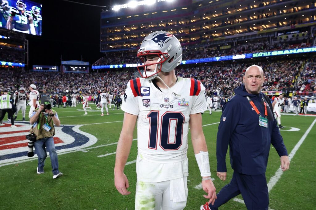 Drake Maye Assigns Blame After Patriots’ Loss to Seahawks in Super Bowl