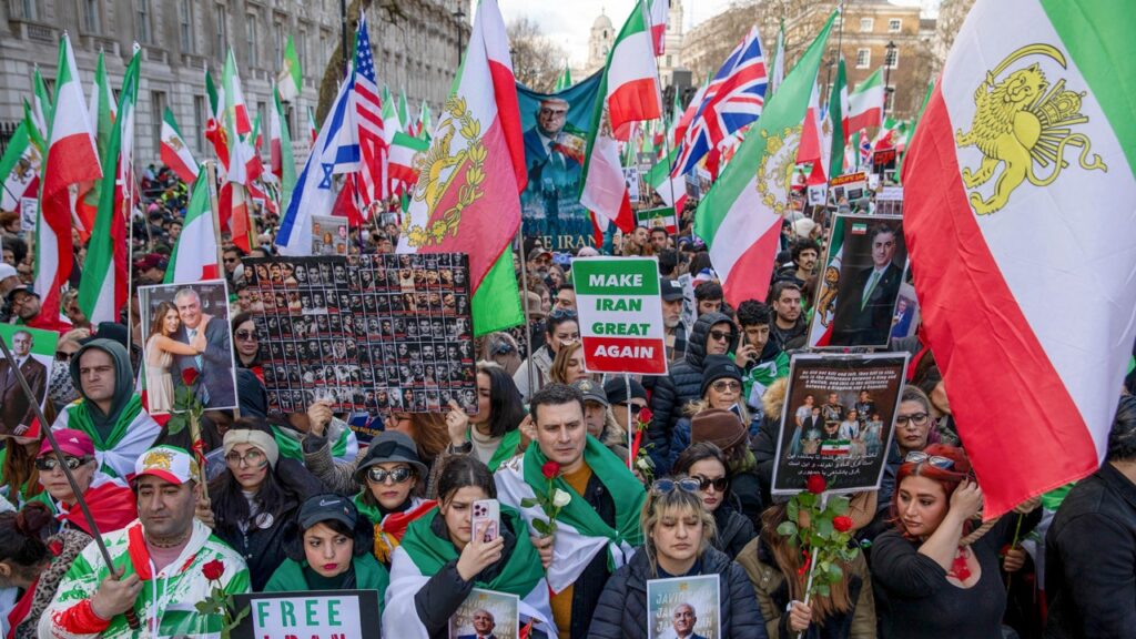 Global protests call for Iran regime change in major cities worldwide after bloody crackdown Global protests call for Iran regime change in major cities worldwide after bloody crackdown