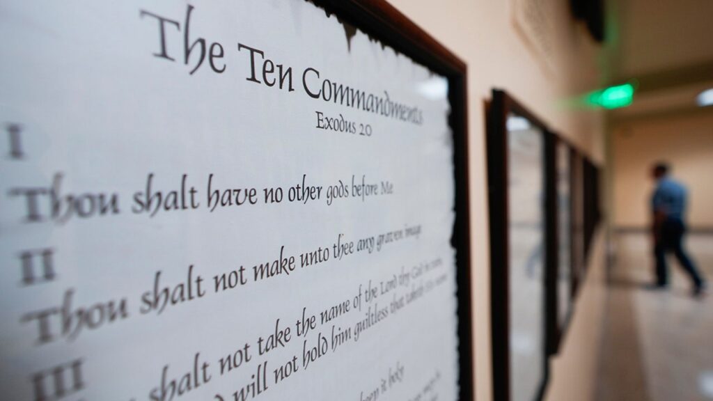 Federal court clears way for Ten Commandments to be displayed in Louisiana public school classrooms Federal court clears way for Ten Commandments to be displayed in Louisiana public school classrooms