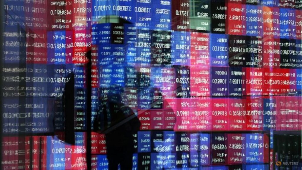 Asian stocks scale record high, US jobs lift dollar and yields