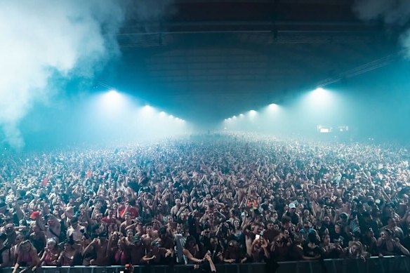 The Dreamstate music festival was held at Sydney Showground on Saturday.