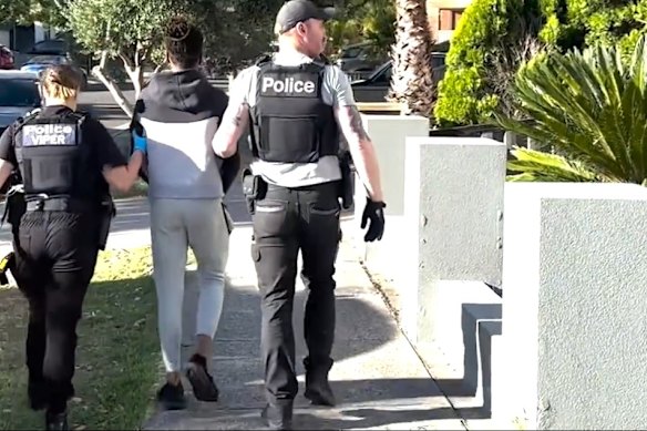 Five men were arrested by the gang crime squad on Wednesday. Three have been charged, and two were later released without charge.