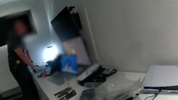 Police have arrested a 27-year-old Maryborough man in relation to nearly 600 child abuse-related offences.