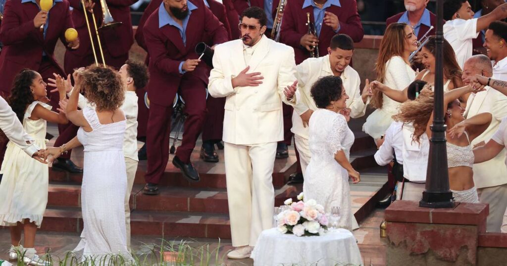 How Much Did Bad Bunny’s Zara Outfit at Super Bowl LX Cost? We Break Down His Symbolic Look Piece by Piece