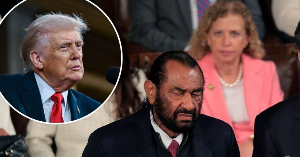 Texas Rep Al Green Escorted Out of President Trump’s State of the Union for Protesting Obama AI Video