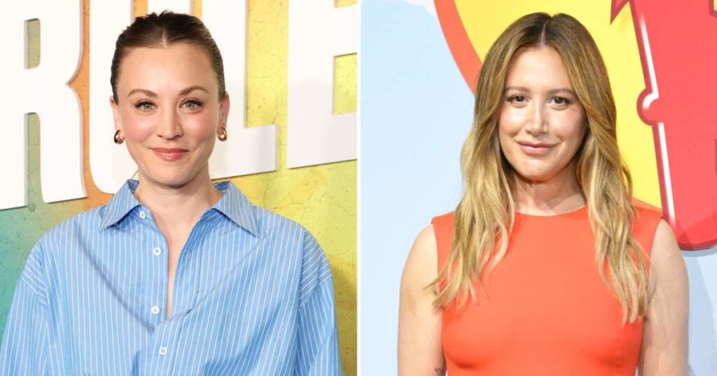 Kaley Cuoco Weighs in on Ashley Tisdale’s ‘Toxic’ Mom Group Drama: ‘Just Leave, Baby’