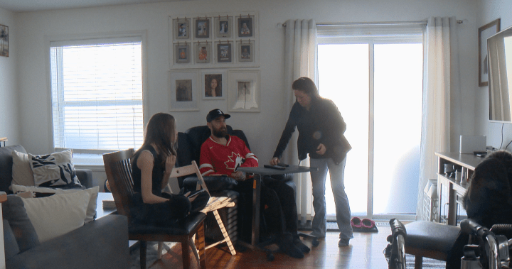 Calgary couple hopeful wedding dress and wheelchair will be returned after car theft Calgary couple hopeful wedding dress and wheelchair will be returned after car theft