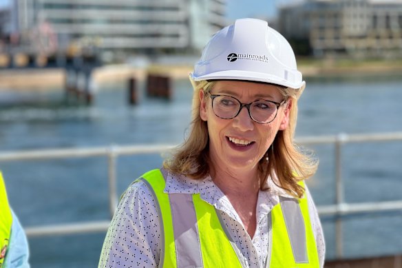 Transport Minister Rita Saffioti.