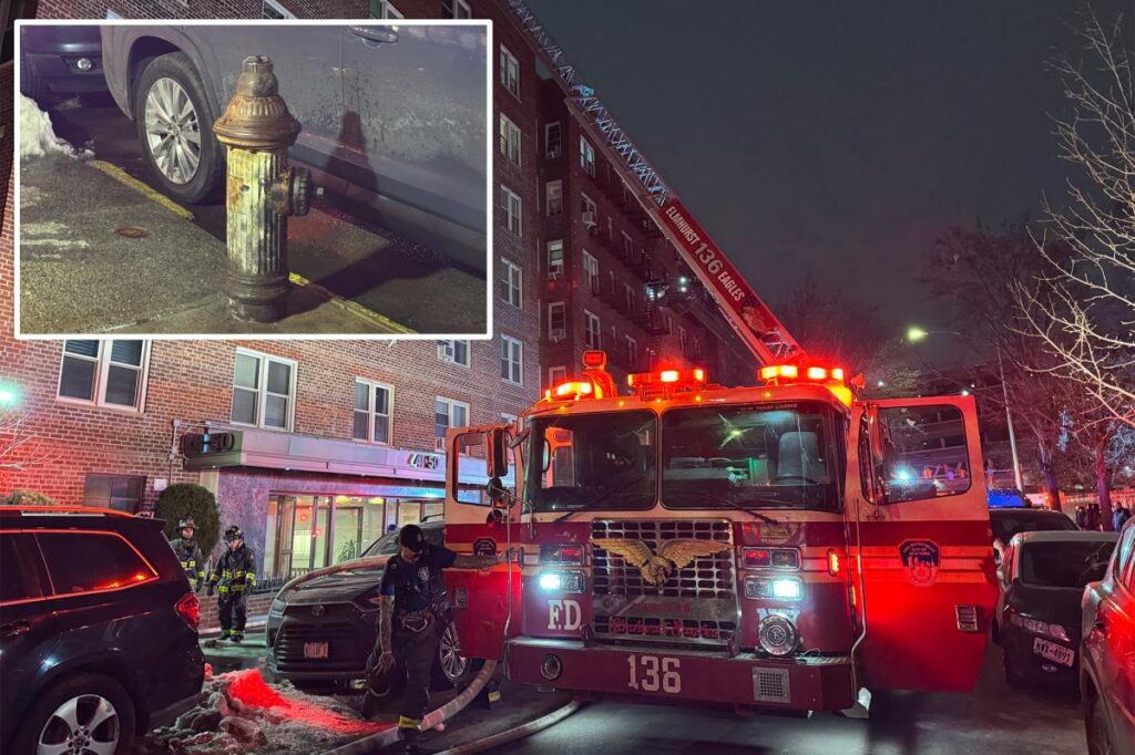 NYC apartment fire kills 1 after firefighters’ battle to extinguish blaze slowed due to blocked hydrant
