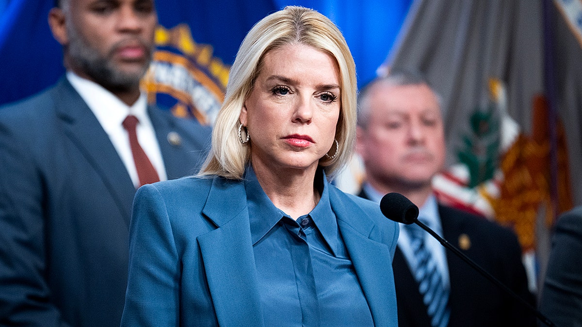 Attorney General Pam Bondi at Justice Department
