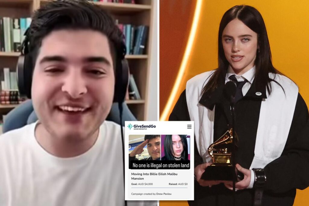 Australian activist launches campaign to move into Billie Eilish’s LA mansion after ‘stolen land’ Grammys rant