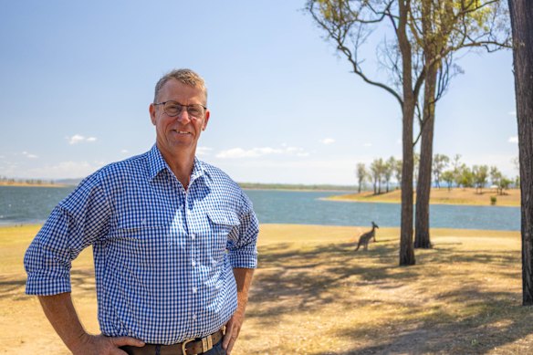 Somerset Mayor Jason Wendt wants Olympic rowing to be held on Lake Wivenhoe in 2032. 