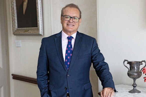 Scots College principal Dr Ian Lambert.