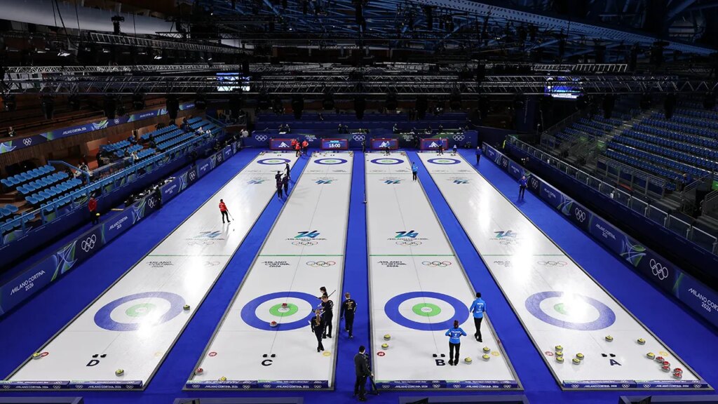 Power outage halts Milan Cortina Olympics curling competition moments after matches begin