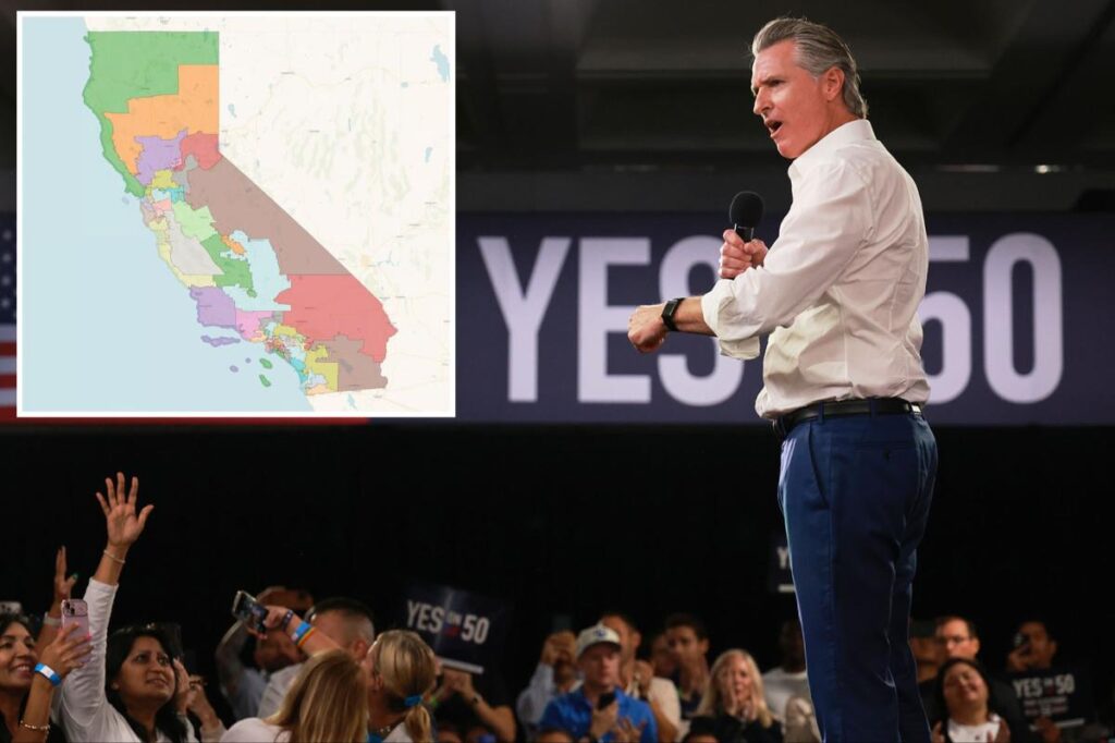 Gavin Newsom’s Prop 50 vanity project gets green light from Supreme Court