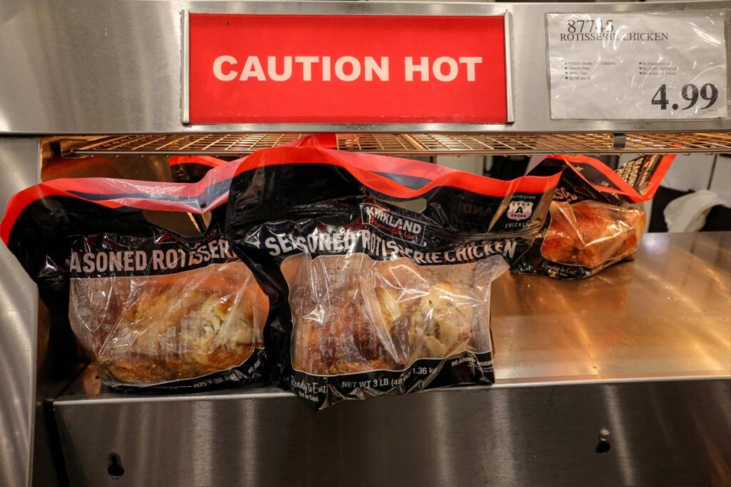 Costco sued over alleged salmonella risk in rotisserie chicken: ‘Real danger to consumers’ Costco sued over alleged salmonella risk in rotisserie chicken: ‘Real danger to consumers’