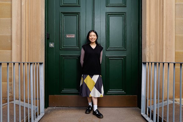 Olivia Wu, 26, is a regular at the Australian Museum.