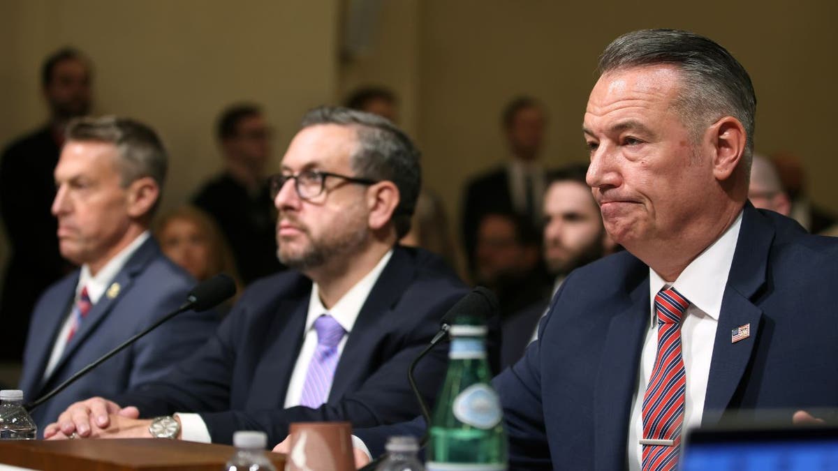 ICE, CBP and USCIS leaders testify before House Homeland Security Committee in Washington.