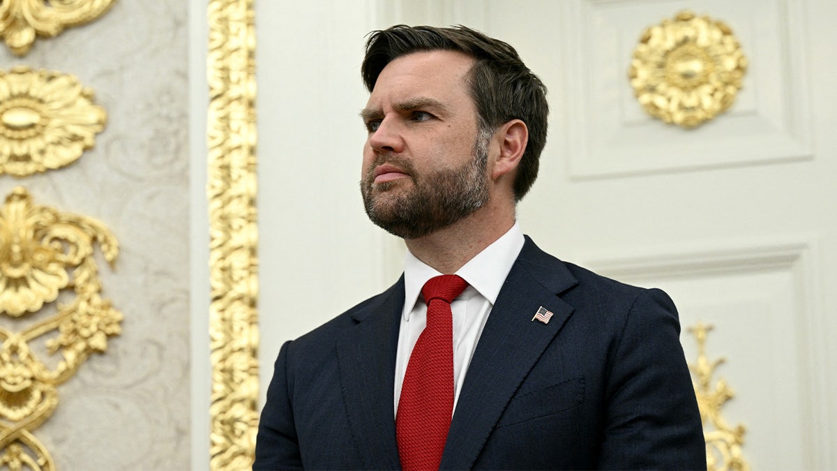 Vice President JD Vance sits for an interview with Fox News host Laura Ingraham.