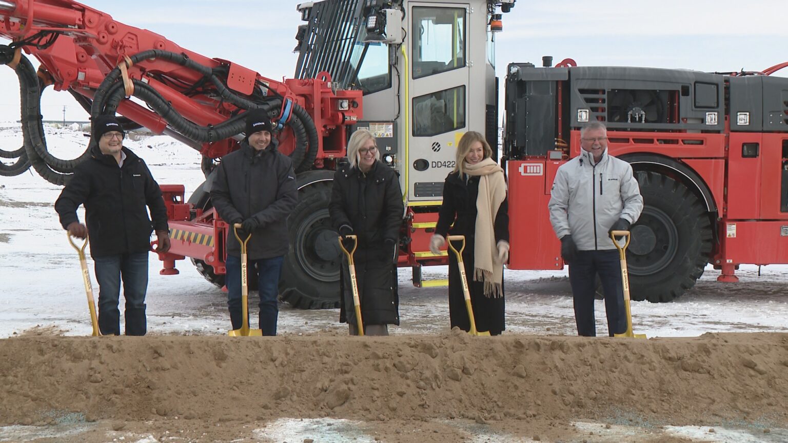 Sandvik breaks ground on M mining equipment manufacturing facility in Saskatoon