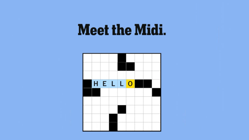 New York Times Debuts the Midi Crossword, Its In-Between Puzzle New York Times Debuts the Midi Crossword, Its In-Between Puzzle