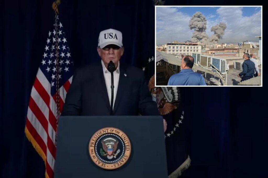 Read President Trump’s full speech after US, Israel strikes in Iran, urging Iranians to ‘take over your government’ Read President Trump’s full speech after US, Israel strikes in Iran, urging Iranians to ‘take over your government’