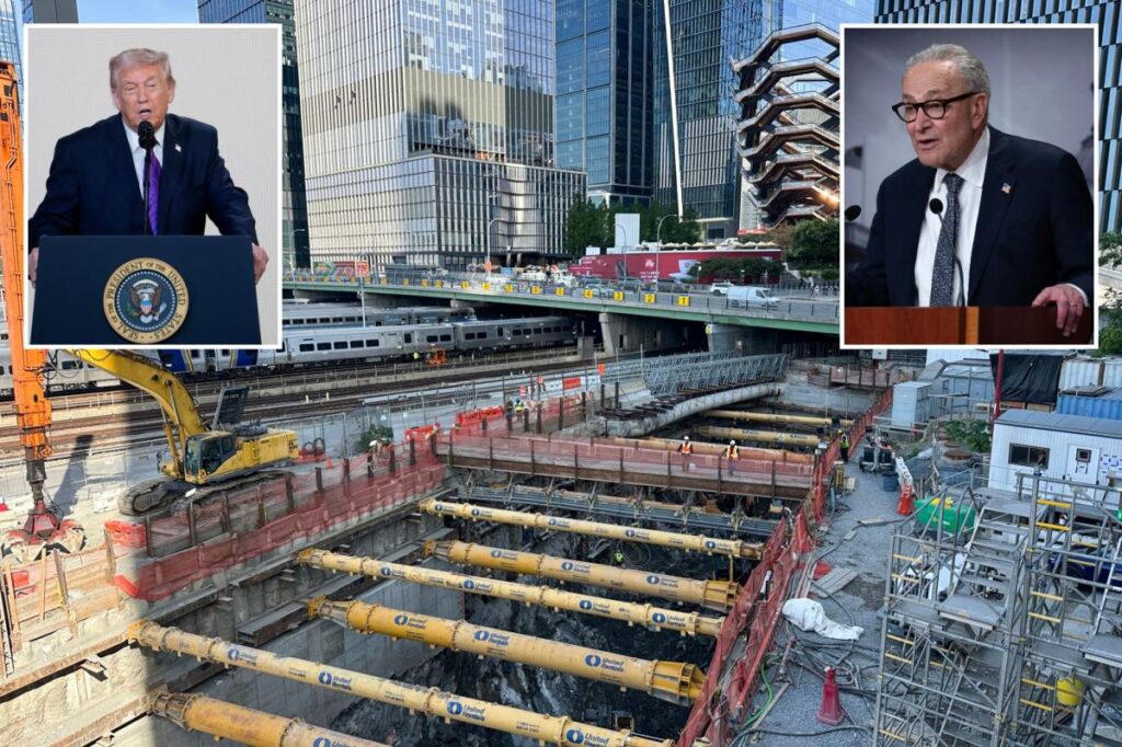 Schumer rejected Trump’s offer to unfreeze B for Gateway tunnel in exchange for renaming Penn Station and Dulles Airport after him 