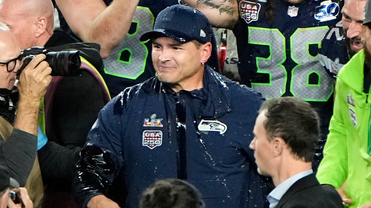 Mike Macdonald on the field