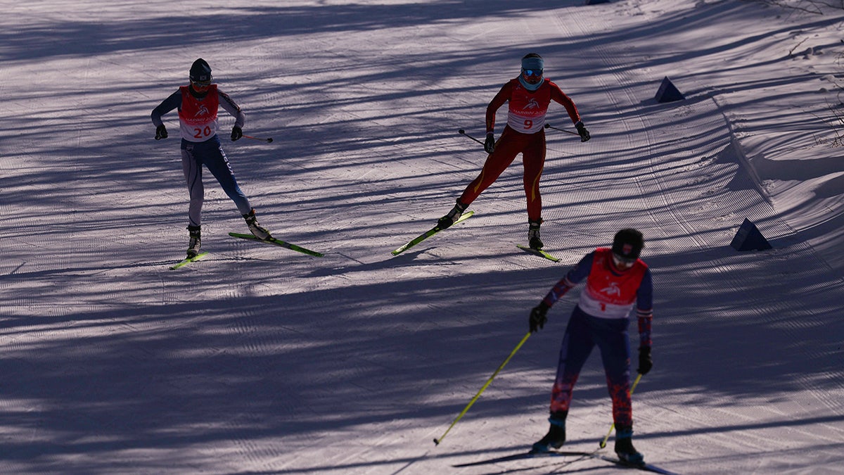 Skiers at the Asia Games