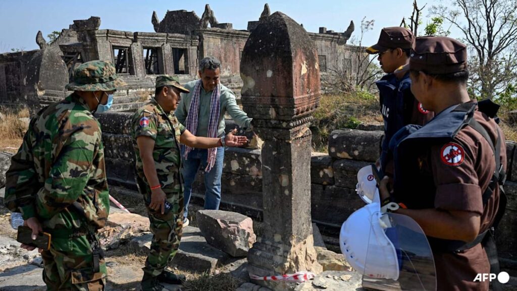 Cambodia reveals damage to UNESCO-listed temple after Thailand clashes