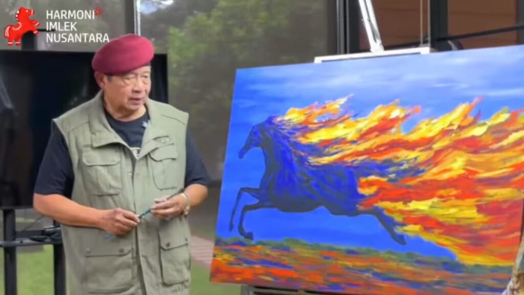 S’pore-born tycoon buys auctioned painting of former Indonesia President SBY for US6,261