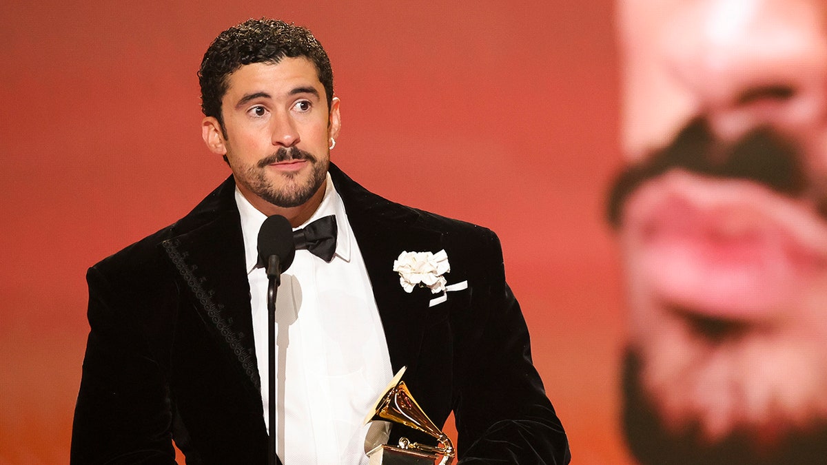 Bad Bunny at the Grammys