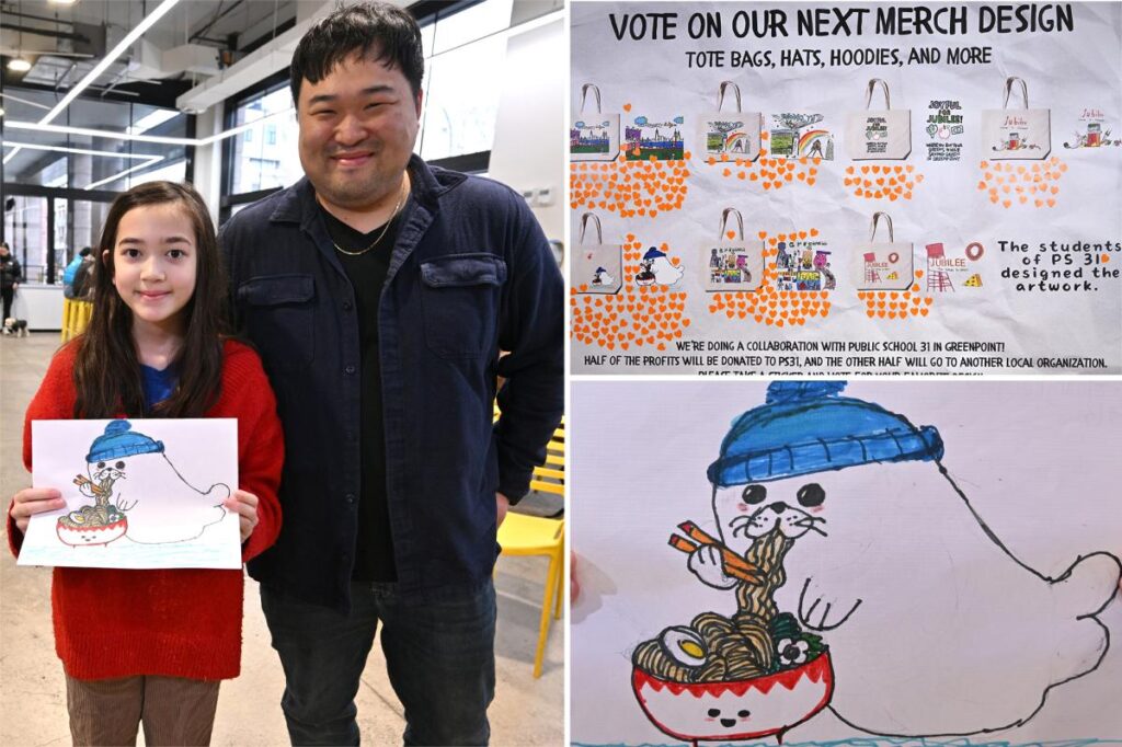 Exclusive | How a fifth-grader’s hand-drawn logo became trendy NYC nabe’s hottest new design Exclusive | How a fifth-grader’s hand-drawn logo became trendy NYC nabe’s hottest new design