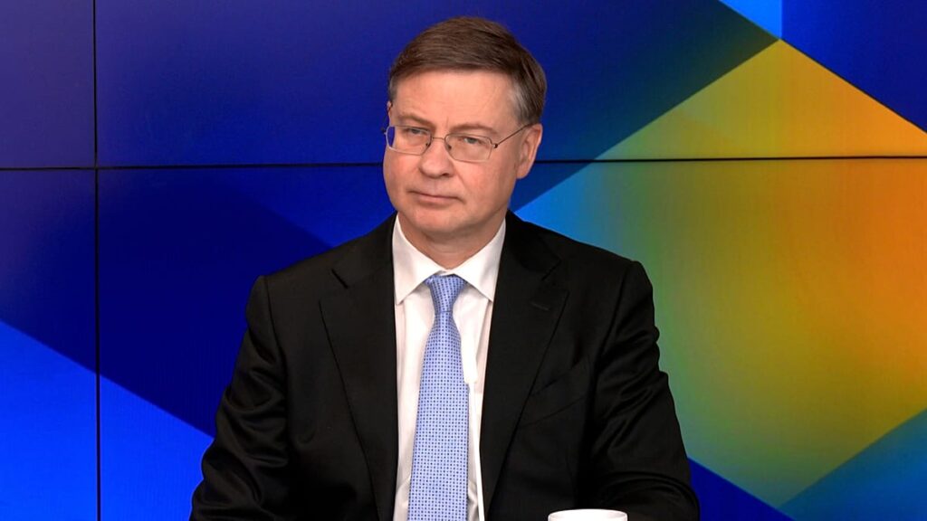Iran escalation risks ‘stagflation shock’ for Europe, Dombrovskis